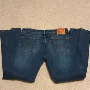 Levi's 505 Dark Blue Denim Jeans